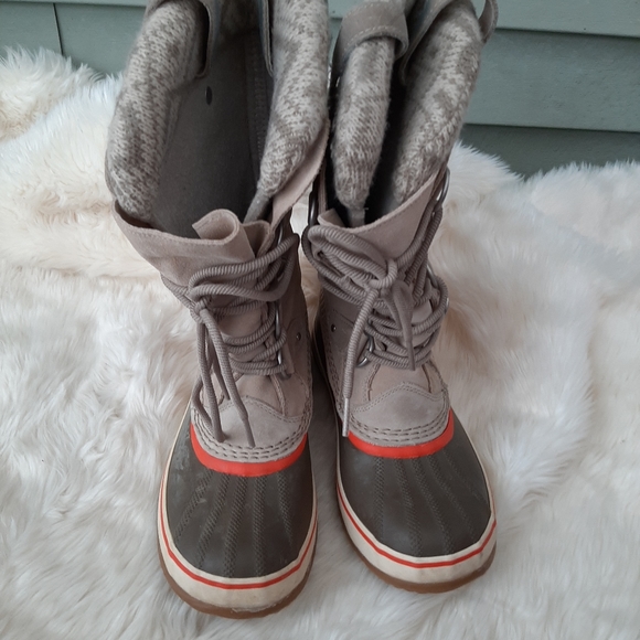 SOREL Womens Tall Winter Duck Boots Sz 6.5 - Picture 8 of 8